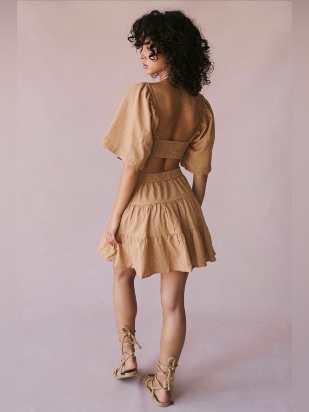Free People Cross of Sunlight Mini Dress - Picture 5 of 8
